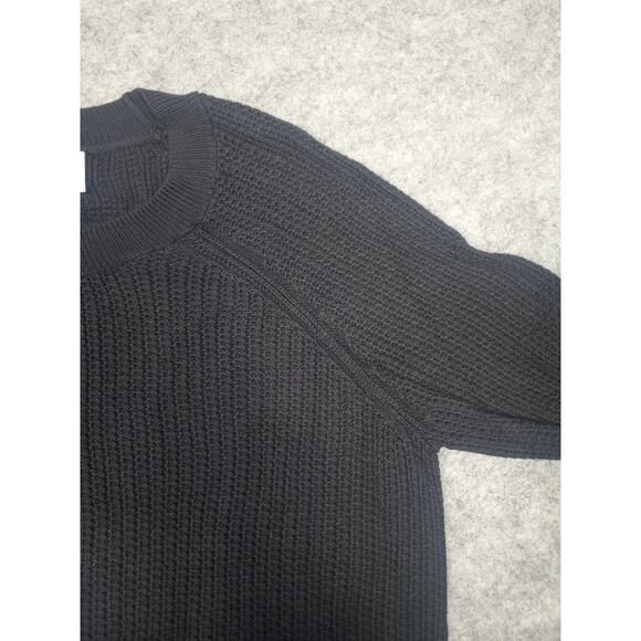 Old Navy Women's Large Black Knit Raglan Sleeve Sweater - Picture 5 of 6